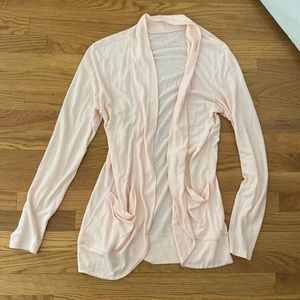 Garnet Hill Linen Cardigan